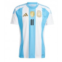 Maglia Calcio Argentina Angel Di Maria #11 Prima Divisa Copa America 2024 Manica Corta